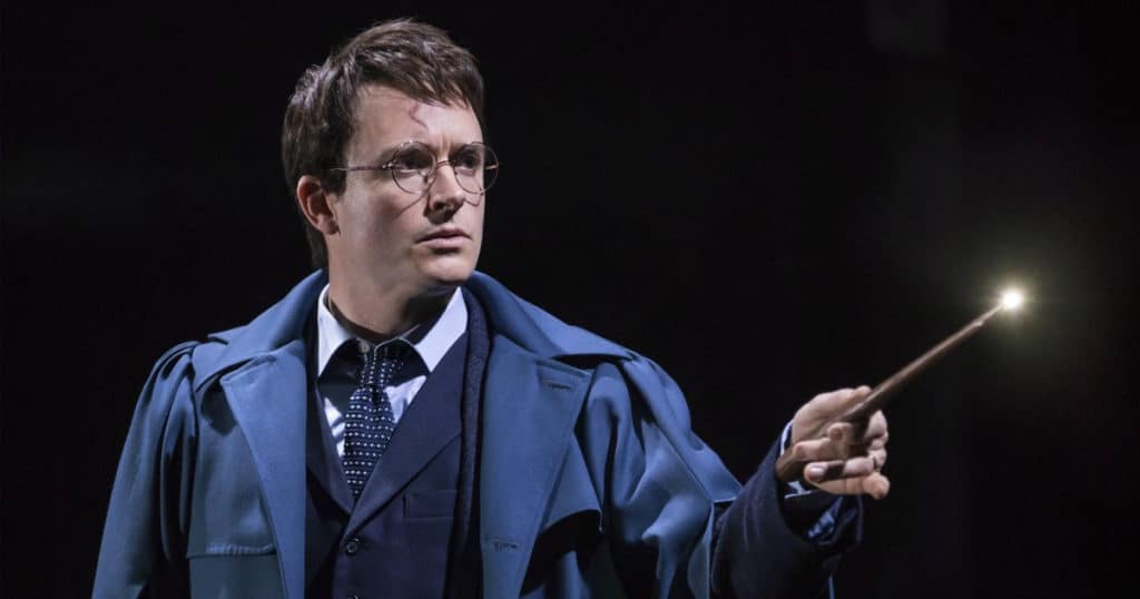 Harry Potter and the Cursed Child on stage in New York