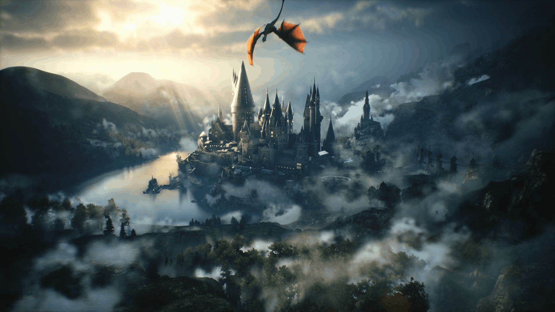 Castelo de Hogwarts no novo jogo de Harry Potter